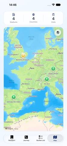 Stapa App-Screenshot