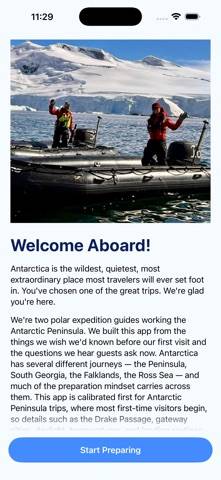 Antarctica Ready App screenshot