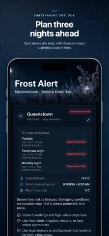 Frost Alert skärmdump