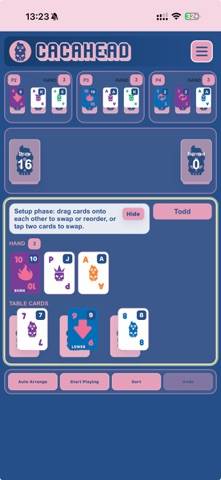 Cacahead Spiel-Screenshot
