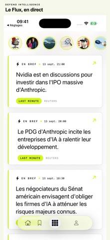 Defend Intelligence Capture d'écran de l'application