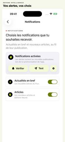 Defend Intelligence Capture d'écran de l'application
