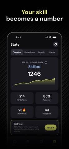 Blackjack Wiz: Card Counting game screenshot