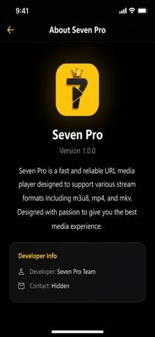 Seven Pro App screenshot