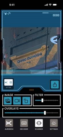 Galactic Decoder App screenshot