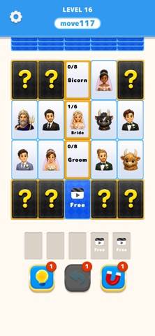 Catedrop: Card Puzzle skärmdump av spelet