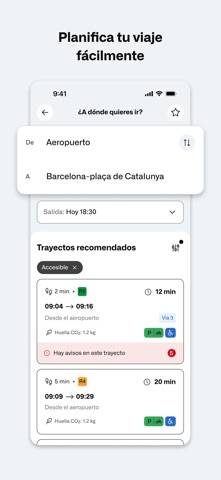 Rodalies captura de pantalla
