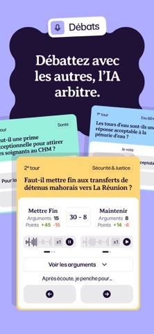 Hachiri : la voix de Mayotte Capture d'écran de l'application