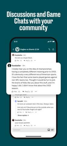 SB Nation App screenshot