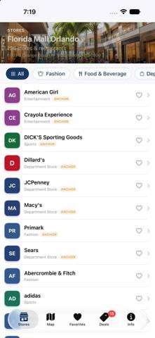 Florida Mall Orlando screenshot