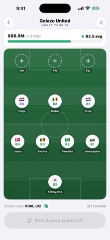 Soccer Roster Sim: Undefeated