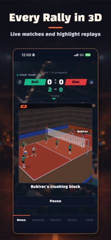 Volleyball Manager 26 immagine dello schermo