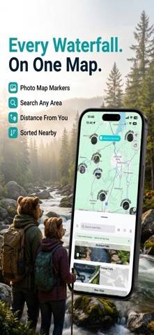 Waterfalls Near Me: Map