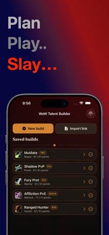 WoW Talent Builder capture d'écran