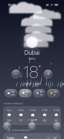 MyWeather Bildschirmfoto #3