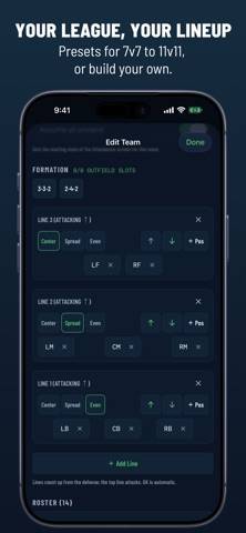 Fair Play: Soccer Subs App screenshot