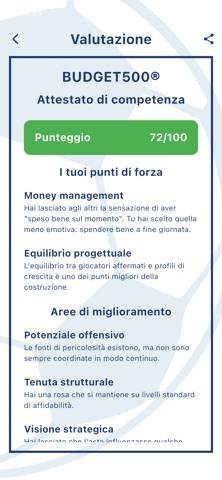 Budget500 Schermata dell'app