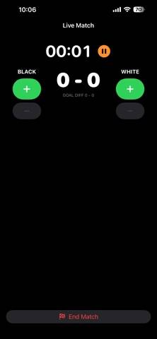 Match Score Tracker App skärmdump
