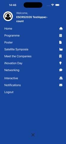Escrs2026 Capture d'écran de l'application