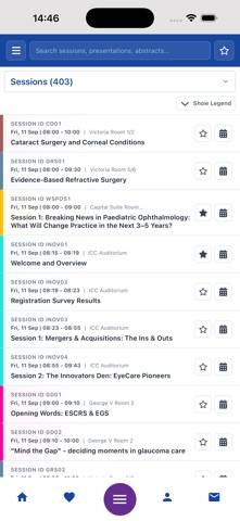 Escrs2026 Capture d'écran de l'application
