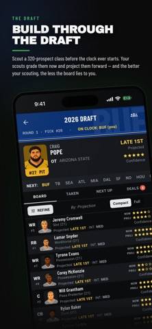 CapForge: Football GM game screenshot