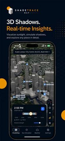 ShadeTraceMap App screenshot