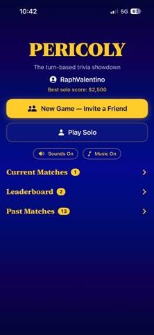 Pericoly screenshot