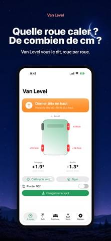 Van Level : niveau camping-car Capture d'écran de l'application