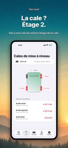 Van Level : niveau camping-car Capture d'écran de l'application