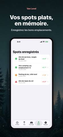 Van Level : niveau camping-car Capture d'écran de l'application