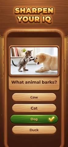 Wood Quiz Blast: Trivia Blocks