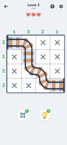 Connect Tracks: Puzzle Logico schermata del gioco