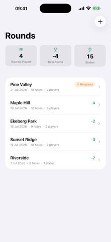 Disc Golf Scorecard Pro