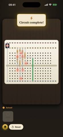 Breadboard: Circuit Puzzles game screenshot