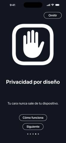Secuware Human Proof Captura de pantalla de la aplicación