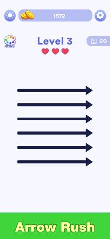 Arrow Maze Rush Puzzle Скриншот