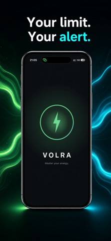 Volra: Batteria e test carica Schermata dell'app