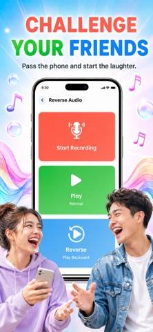 Reverse Voice: AI Changer captura de pantalla