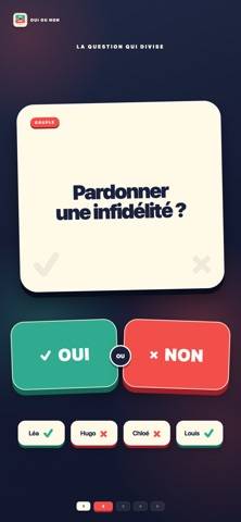 Oui ou non - Sans débattre capture d'écran