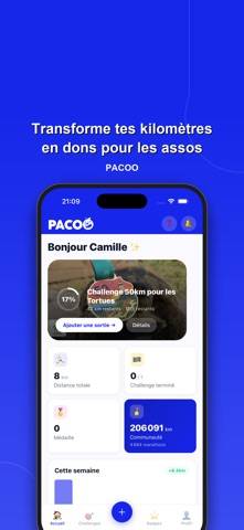 Pacoo Challenges capture d'écran