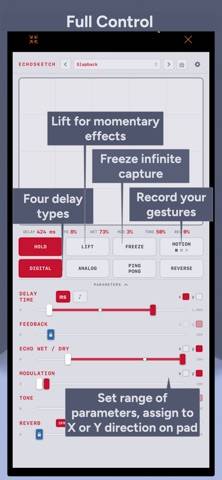 EchoSketch: Performance Delay App screenshot
