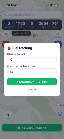 GoFlyn App screenshot