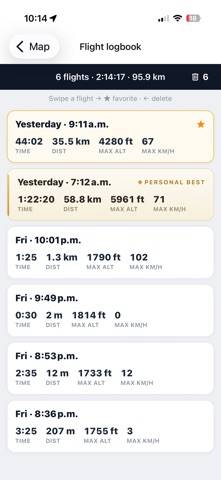 GoFlyn App screenshot