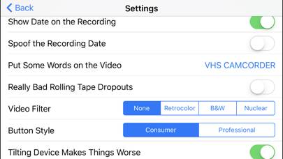 Rarevision VHS Captura de pantalla de la aplicación #4