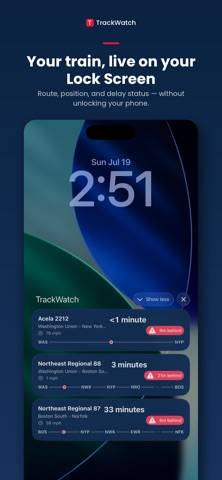 TrackWatch: Live Train Status screenshot