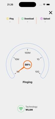 CMC Speed Test App screenshot