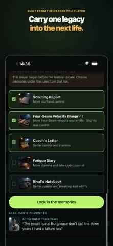 Mound Reborn: Baseball Career game screenshot
