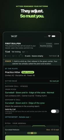 Mound Reborn: Baseball Career game screenshot