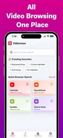 VidBrowse screenshot #2