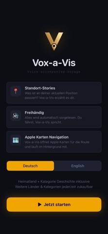 Vox-a-Vis Bildschirmfoto